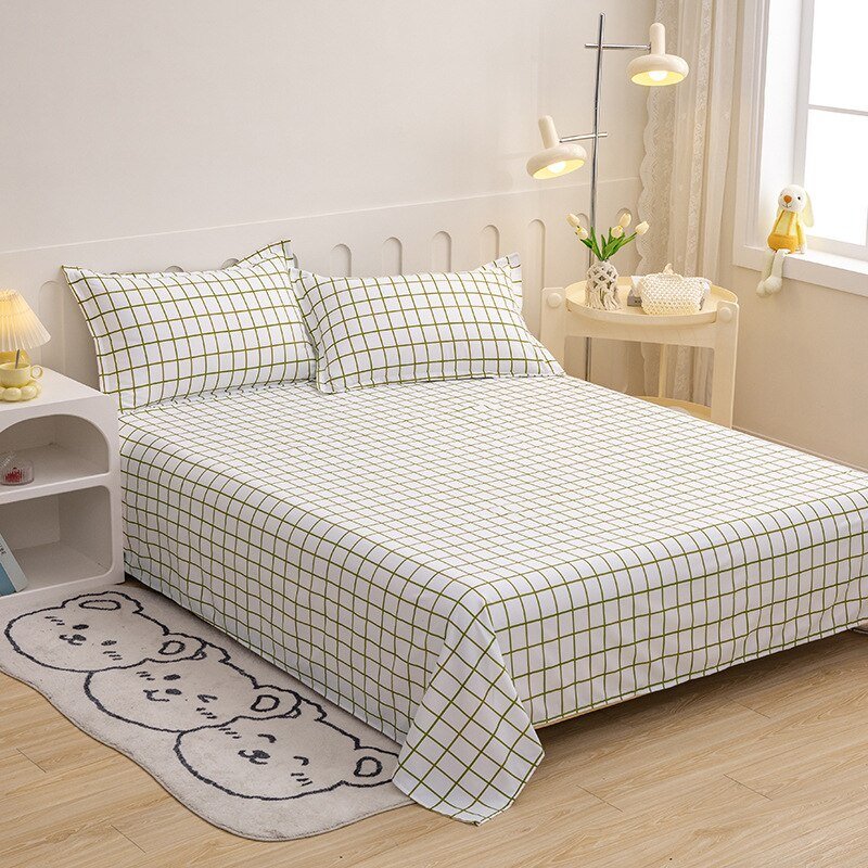Single-Bed-Sheet-Fresh-Water-Washed-Cotton-Pad-Bed-Sheet-Student-Dormitory-Bed-Sheet-Cotton-Bed-3