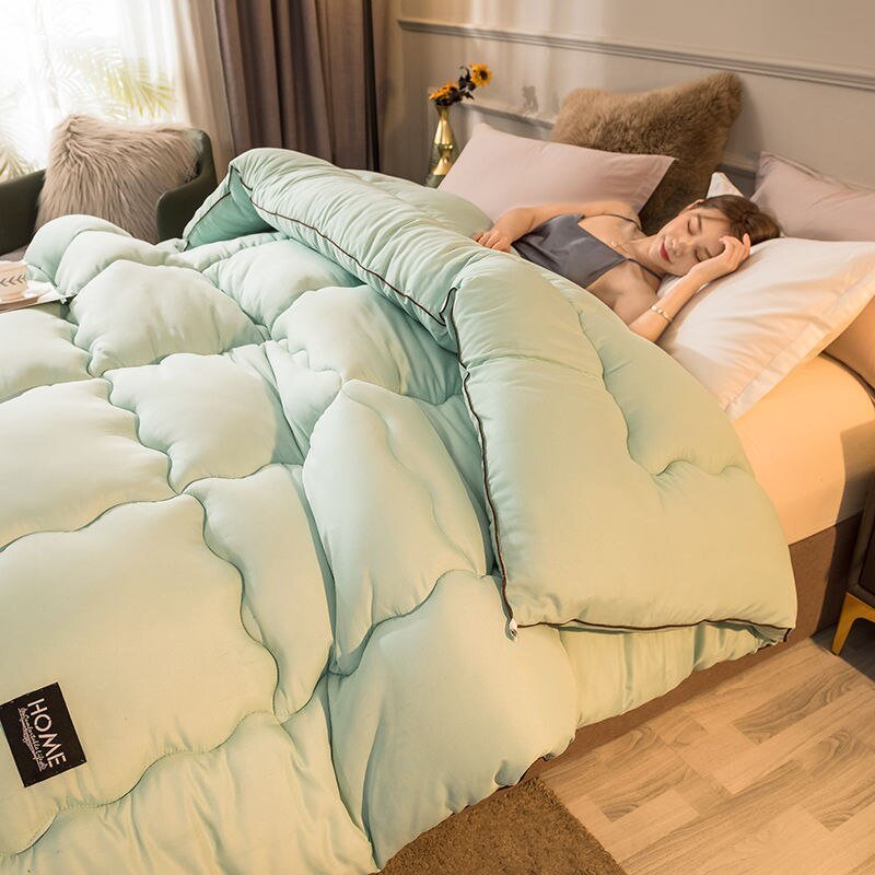 Washed-Cotton-Thick-Winter-Quilt-Thickened-Warm-Quilt-Core-Student-Dormitory-Thick-Quilt-Cotton-Quilt-Four-4